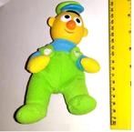 Sesame Street Bert Sesamstraat tyco pop Vintage Poppen van R, Ophalen of Verzenden, Gebruikt, Pop