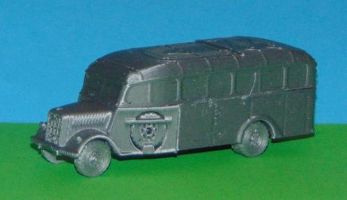Duitse Opel Blitz bus - 3D-print in diverse schalen, Hobby en Vrije tijd, Wargaming, Nieuw, Historisch, Toebehoren, Verzenden