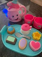 Pratend thee-servies fisher prise speelgoed, Kinderen en Baby's, Speelgoed | Fisher-Price, Ophalen of Verzenden, Zo goed als nieuw