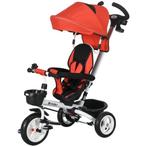 Rode Driewieler met Duwstang en Zonnekap, Info@outdoorhub.eu, Verzenden, Nieuw, Outdoorhub