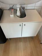 IKEA Fullen Wastafelkast - Wit, Huis en Inrichting, Badkamer | Badkamermeubels, Ophalen, Minder dan 50 cm, Gebruikt, Minder dan 100 cm