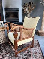Antieke Barok Fauteuil, Huis en Inrichting, Stoelen, Gebruikt, Overige kleuren, Ophalen of Verzenden, Eén