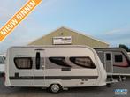Hobby La Vita Veneto 455 UF Mover Dwarsbed Zit Tent, Rondzit, Hobby, Bedrijf, 4 tot 5 meter