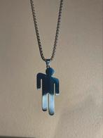 billie eilish blohsh ketting stainless steel, Sieraden, Tassen en Uiterlijk, Kettingen, Ophalen of Verzenden, Nieuw, Zilver, Overige materialen