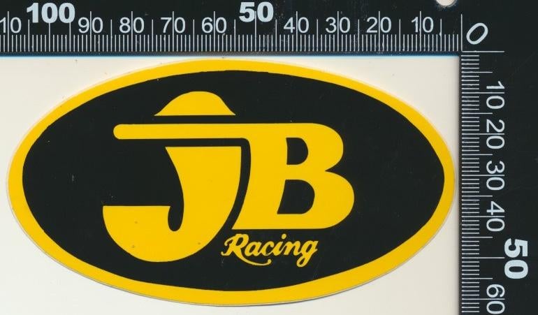 Sticker: JB Racing (4), Ophalen of Verzenden, Zo goed als nieuw, Auto of Motor