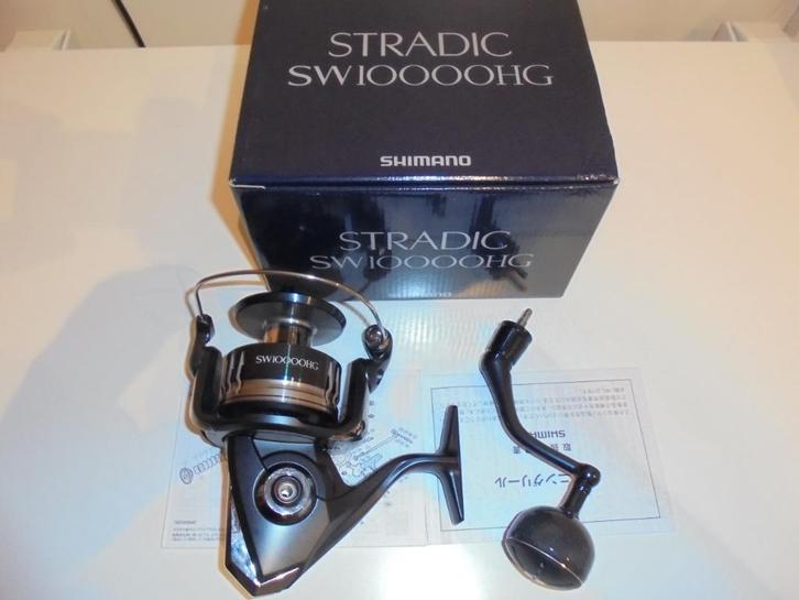 Nieuwe Shimano Stradic SW10000HG Molen Spinning Zeevissen., Watersport en Boten, Hengelsport | Zeevissen, Nieuw, Molen, Ophalen of Verzenden
