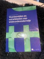 Voorbereiden wiskundeonderwijs - lerarenopleiding, Boeken, Studieboeken en Cursussen, Ophalen of Verzenden, Beta, Zo goed als nieuw