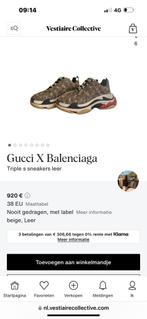 Gucci X Balenciaga triple s sneakers leer, Tickets en Kaartjes, Eén persoon, Cadeaubon, Overige typen