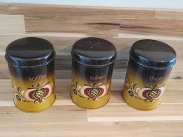 Blikken set 3 stuks compleet brabantia blikken  beschikbaar voor biedingen