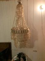 Vintage Schelpen Kroonluchter, Ophalen, Gebruikt, Overige materialen