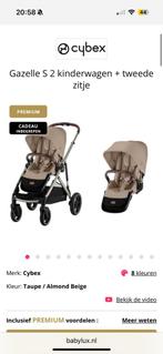 Cybex gazelle S duo wagen, Kinderen en Baby's, Kinderwagens en Combinaties, Overige merken, Duowagen, Ophalen of Verzenden, Zo goed als nieuw