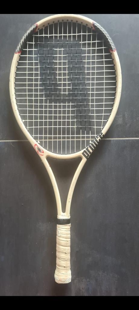 Prince 100 Midplus Tennisracket, Sport en Fitness, Tennis, Gebruikt, Racket, Prince, Ophalen of Verzenden