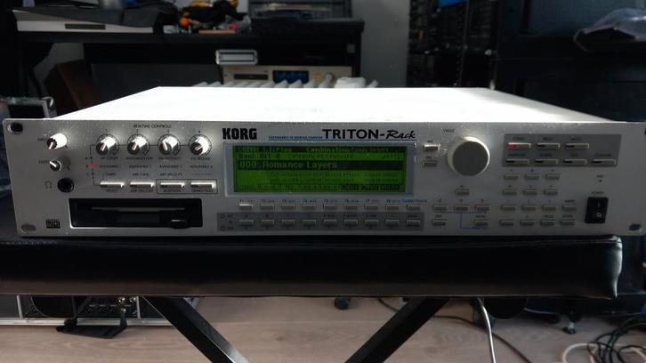 Korg Triton Rack - Krachtige Synthesizer Module, Muziek en Instrumenten, Soundmodules, Gebruikt, Korg, Ophalen of Verzenden