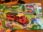 Lego Duplo Stoomtrein + Extra Rails & Accessoires, Kinderen en Baby's, Speelgoed | Duplo en Lego, Ophalen of Verzenden, Gebruikt