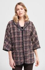 Joseph Ribkoff prachtig chique stretch jacket mt 40/M, Maat 38/40 (M), Overige kleuren, ., Joseph Ribkoff