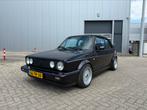 Volkswagen Golf 1.8 GTI 1987, Auto's, Voorwielaandrijving, Stof, Zwart, Cabriolet