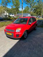 Ford Fusion 1.6 16V 2009 Rood, Auto's, Voorwielaandrijving, 1596 cc, 100 pk, Origineel Nederlands