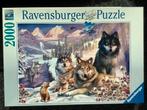 Ravensburger puzzel wolven 2000, Ophalen of Verzenden, Meer dan 1500 stukjes, Gebruikt