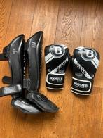 Kickbox boxhandschoenen en scheenbeschermer - Booster maat L, Sport en Fitness, Vechtsporten en Zelfverdediging, Maat XS of kleiner