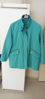 damesjas maat 52 oto 70cm kleur aqua groen/blauw, Kleding | Dames, Jassen | Winter, Overige kleuren, Maat 46/48 (XL) of groter