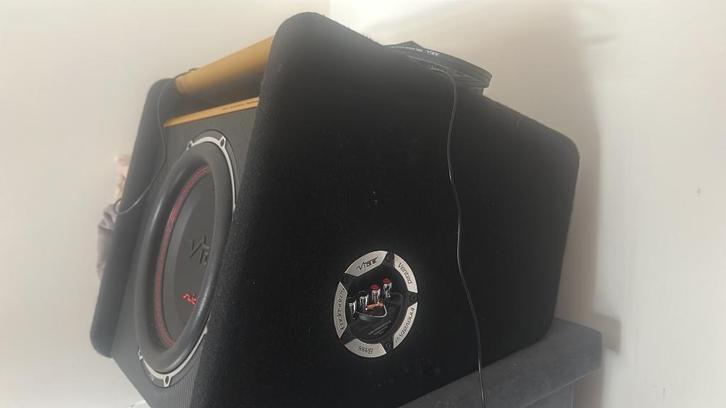 VIBE 12″ 500 WATT RMS SUBWOOFER PAKKET – SLICKMIT12-V3 + POW, Auto diversen, Autospeakers, Zo goed als nieuw, Ophalen