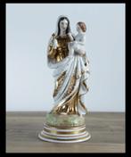 Vieux Bruxelles Maria met kind porselein, Antiek en Kunst, Antiek | Religie, Ophalen of Verzenden