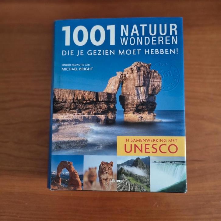 1001 Natuurwonderen - Must See!, Boeken, Natuur, Zo goed als nieuw, Natuur algemeen, Ophalen