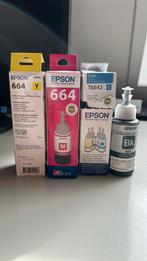 Epson 664 Ecotank Yellow ink bottle (70ml), Ophalen of Verzenden, Nieuw, Overige typen, Epson origineel