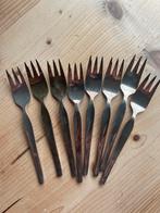 Verzilverde Gebaksvorkjes - Set van 8, Ophalen of Verzenden