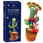 Nieuwe zingende, dansende, terugpratende, oplaadbare cactus., Ophalen of Verzenden, Nieuw, Ontdekken, Met licht
