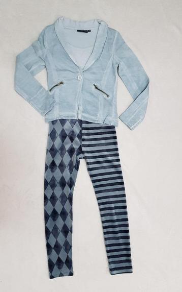 Super gave H&M tregging fluweel in maat 128. Nieuw! beschikbaar voor biedingen