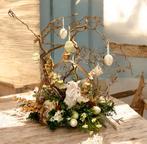 Paasstuk opgemaakt met zijden bloemen, Diversen, Pasen, Nieuw, Ophalen of Verzenden, Fransidzesflowercreations, Nvt