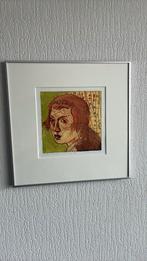 Suzanne FIEBELKORN ‘96.De boys van Vermeer.35x35 ingelijst, Antiek en Kunst, Ophalen of Verzenden