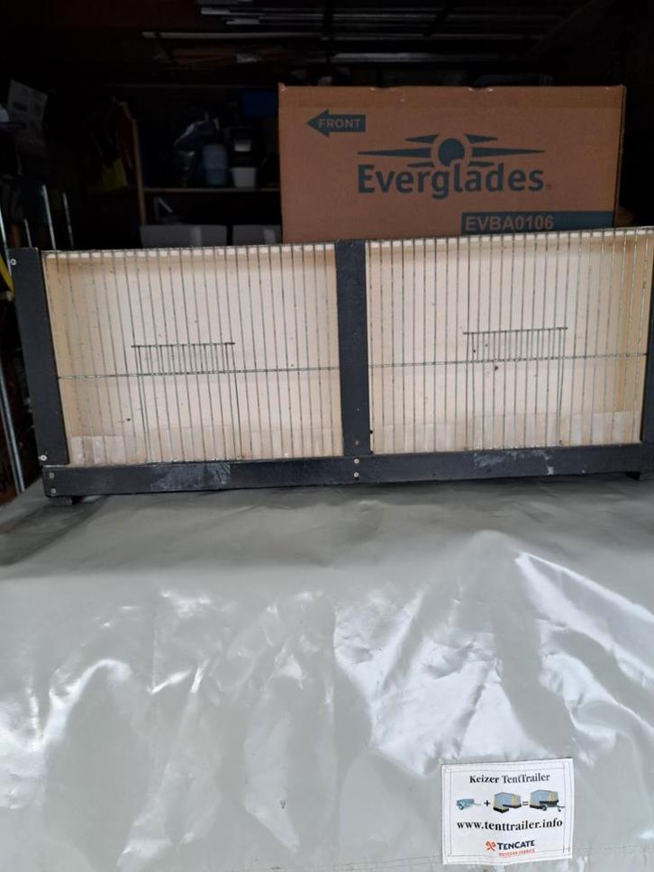 Dubbele TT kooien, Dieren en Toebehoren, Vogels | Hokken en Kooien, Gebruikt, Overige typen, Hout, Ophalen