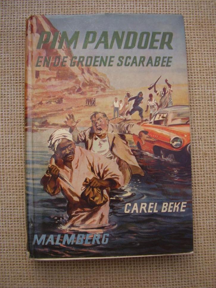 Pim Pandoer en de groene scarabee, Boeken, Kinderboeken | Jeugd | 13 jaar en ouder, Gelezen, Verzenden