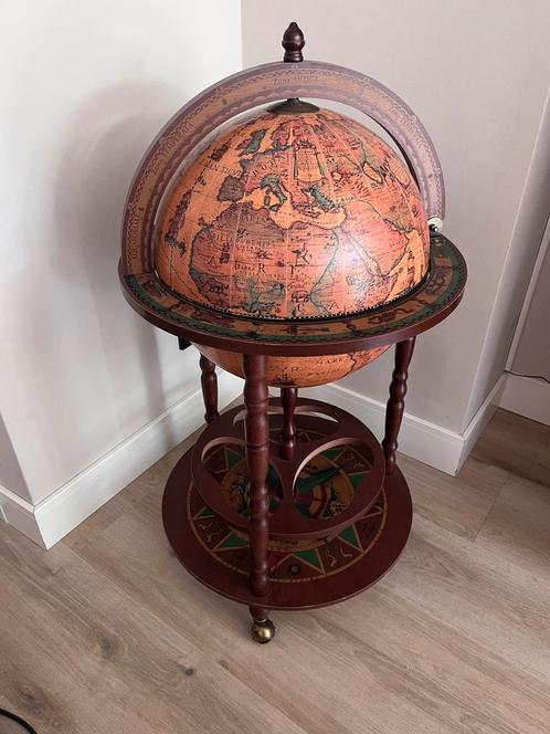 Zoffoli bar globe / drankenglobe, Huis en Inrichting, Woonaccessoires | Wereldbollen, Zo goed als nieuw, Ophalen