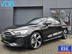 Audi A3 Sportback 35 TFSI S-Line FACELIFT RS STOELEN CARBON!, Auto's, Audi, 1498 cc, 4 cilinders, 150 pk, Zwart