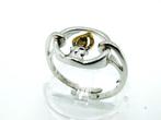 Zilveren ring met kaars, T. Klots, Pforzheim universele maat, Gebruikt, Info@zilverwebsite.nl, Verzenden, Zilverwebsite.nl