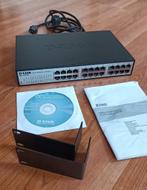 D-Link DGS-1100 24port managed gigabit switch vlan, Computers en Software, Netwerk switches, Ophalen of Verzenden, Zo goed als nieuw