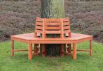 Boombank Hardhout Ø185 cm – Duurzaam & Stijlvol Tuinmeubel, Ophalen of Verzenden, Nieuw, Hout, Bank