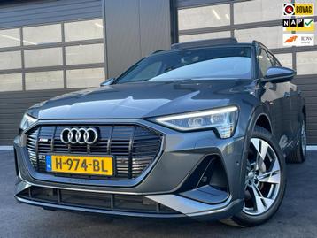 Audi E-Tron 50 Quattro |71 kWh|*BLACK EDITION*|S-LINE|ACC|LE beschikbaar voor biedingen