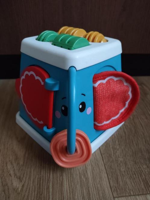 Fisher Price pak en draai activiteitenkubus, Kinderen en Baby's, Speelgoed | Fisher-Price, Zo goed als nieuw, Overige typen, Ophalen