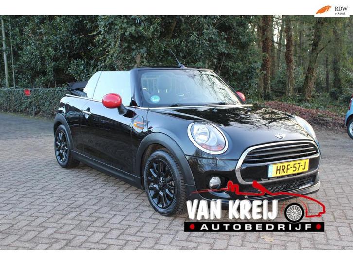 Mini Mini Cabrio 1.5 Cooper Serious Business, Airco, Half le, Auto's, Mini, Particulier, Te koop, Cabrio, ABS, Airbags, Airconditioning