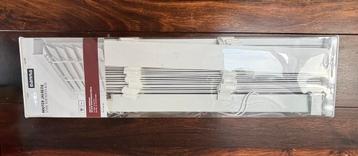 2x nieuw in doos GAMMA Houten Jaloezie Wit 60x130cm beschikbaar voor biedingen