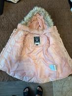 Roze winterjas met bontkraag - Maat 98, Ophalen of Verzenden, Zo goed als nieuw, Meisje