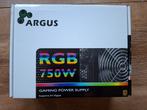 Argus RGB 750W Gaming Voeding Modulair - Nieuw, Ophalen of Verzenden, Nieuw