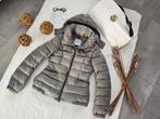 Authentiek Moncler Jas Donsjas Gris met Capuchon, Ophalen of Verzenden, Zo goed als nieuw, Maat 34 (XS) of kleiner, Zwart