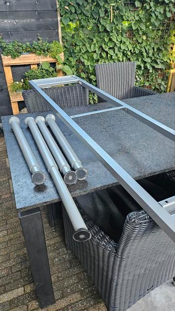 ikea galant buro onderstel met 4 verstelbare poten - afbeelding 2