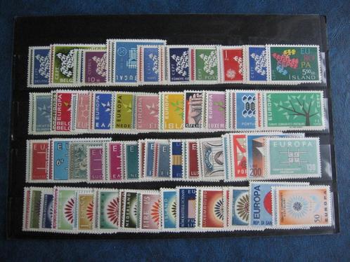 CEPT-Europa, verzameling/restlot 1961-1964, 48 series, pfrs, Postzegels en Munten, Postzegels | Thematische zegels, Postfris, Overige thema's