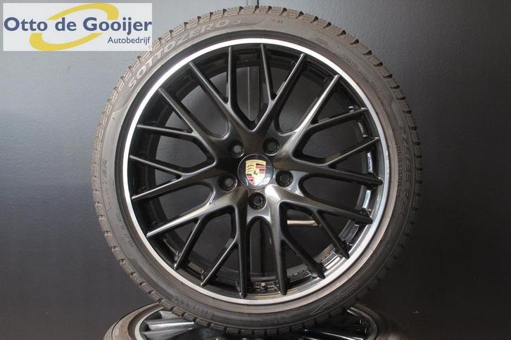 Originele Porsche Panamera 971 Sport Design Velgen 21 Inch W, Auto-onderdelen, Banden en Velgen, Banden en Velgen, Winterbanden